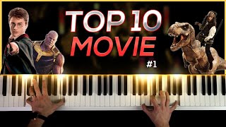 Top 10 Soundtracks On Piano Pt 1 [upl. by Neisa]