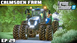 BIG EQUIPMENT CALLS FOR BIG WHEELS  Calmsden Farm  Farming Simulator 22  Episode 29 [upl. by Nikolaos]