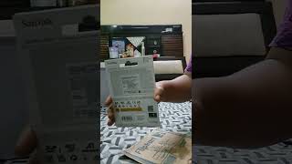 Unboxing SanDisk memory card 1 TB speed in 128 GB😂 [upl. by Cindra355]