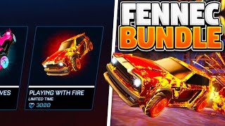 NEW FENNEC BUNDLE On Rocket League Bundles Added To The Item Shop [upl. by Yrnehnhoj]