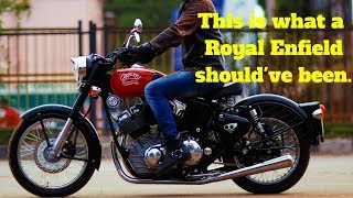 Carberry Enfield Double Barrel 1000  The motorcycle Royal Enfield shouldve built [upl. by Alleynad]