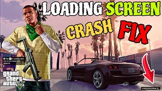 How To Fix Gta 5 Loading Screen Crash 🔥 Gta 5 Mods Tutorial in Hindi [upl. by Shae]