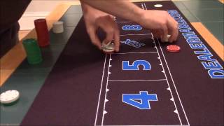 Craps Dealer Practice Mat [upl. by Garlanda]