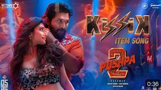 KISSIK Lyrical Video Hindi  Pushpa 2 The Rule  Allu Arjun  Sukumar  Sreeleela  DSP [upl. by Orms795]