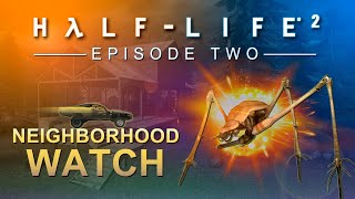 Achievement Hunter Neighborhood Watch Trophy  HalfLife 2 Episode Two [upl. by Aaberg39]