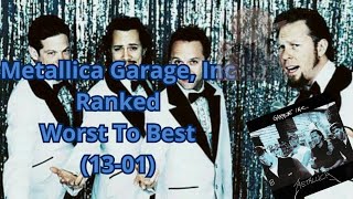 Metallica Garage Inc Ranked Worst To Best 1301 [upl. by Adnilem]