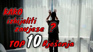 KAKO IZBIJELITI ZAVJESE  TOP 10 Jednostavnih Rješenja [upl. by Razaele]