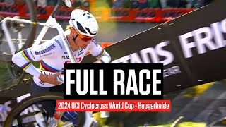 FULL RACE 2024 UCI Cyclocross World Cup  Hoogerheide [upl. by Bibi]