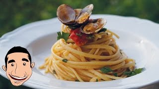 How to Make Best PASTA VONGOLE  Linguine with Clams [upl. by Marigolde]