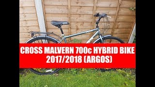 CROSS MALVERN 700c MENS HYBRID BIKE from Argos [upl. by Rochelle]