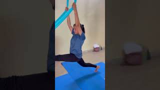 aerial yoga gwalior 919617266464 [upl. by Eimareg]