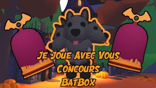 Live Roblox Adopt Me Avec Ma Soeur  On Fait un Neon TRex   Concours BatBox [upl. by Yoshiko]