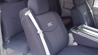 Silverado Rough Country Seat Covers [upl. by Mairam]