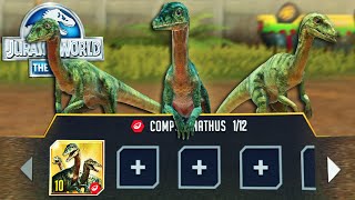 NEW COMPY AS GROUP DINOSAURS  Jurassic World  The Game  Ep 408 [upl. by Etirugram]