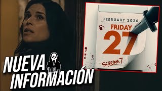 SCREAM 7  FECHA DE ESTRENO SINOPSIS Y NUEVA INFORMACIÓN [upl. by Grekin]