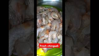 Fres chingudi 🦐 chingudi recipe parwan recipe shorts ytshorts pinkyroshei viral cooking [upl. by Eniawed]