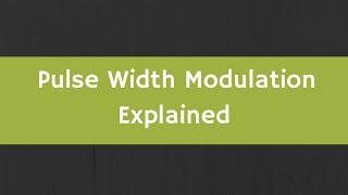 What is Pulse Width Modulation How to generate PWM signal  Pulse Width Modulation Explained [upl. by Depoliti]