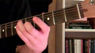 How To Play the G Sharp Major Chord G or Ab A Flat On Guitar [upl. by Tunk941]