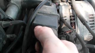 1996 Ford ThunderbirdHow to clean MAF sensor and change PCV valve PART 1 [upl. by Semadar]