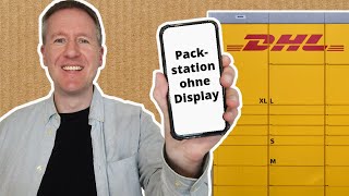 Appgesteuerte DHLPackstation Paket abholen [upl. by Eeltrebor]