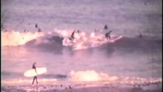 Topanga Beach  70s 80s  Super 8 film pt 2 surfing [upl. by Castro]