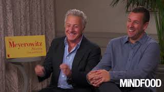 5 Minutes With Dustin Hoffman and Adam Sandler [upl. by Sarkaria]