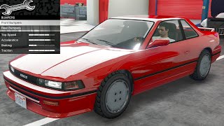 GTA 5  DLC Vehicle Customization  Annis Remus Nissan Silvia S13 [upl. by Wickner]