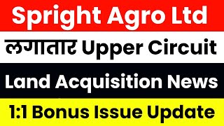 Best Company For Investment in 2025  Spright Agro Share Ltd  Spright Agro Ltd Detailed Analysis [upl. by Annahsohs]