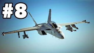 Ace Combat 7  Mission 8 Pipeline Destruction  Desert Storm Oil Field Raid in SAND STORM [upl. by Cherian]