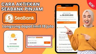 Cara Aktifkan Pinjaman Seabank  Cara Pinjam Uang Di Seabank Pengguna Baru 2024 [upl. by Nylahs]