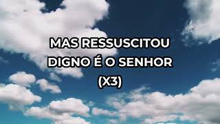 PLAYBACK Digno é o Senhor  Aline Barros  2 Tons Abaixo [upl. by Erlandson]