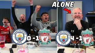 WE WALKED OUT DURING GAME  Man City 41 Liverpool Reacton [upl. by Asiole922]