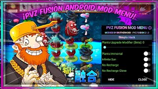 ¡PVZ FUSIÓN MOD MENU PARA ANDROID  TODO DESBLOQUEADO MEDIAFIRE  213✅ [upl. by Ermentrude]