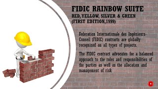 Why FIDIC may the right choice for your Infrastructure or Construction project [upl. by Etsirk40]