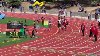 2024 CIFSS Masters Meet Boys 1600M [upl. by Ailongam]