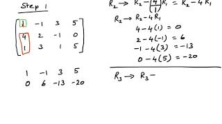 Gaussian Elimination Unique and Multiple solutions [upl. by Ann]