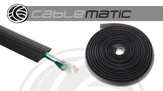 Pasacables de suelo para protección de cables eléctricos distribuido por CABLEMATIC ® [upl. by Anilosi]