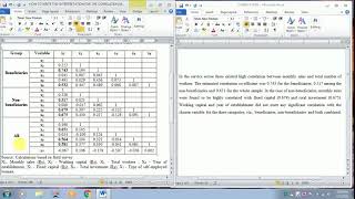 HOW TO WRITE THE INTERPRETATION FOR CORRELATION MATRIX SPSS [upl. by Nennarb]