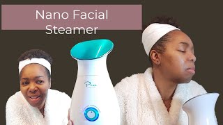 HOW TO USE THE NANO IONIC FACIAL STEAMER nano steamer [upl. by Naitsabes]