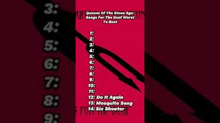 Queens Of The Stone Age Songs For The Deaf worst to best shorts qotsa metal rock music [upl. by Atin210]