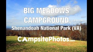 Big Meadows Campground Shenandoah National Park Virginia [upl. by Nomael]