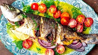 20Minute Whole Roasted Branzino [upl. by Yrrah581]