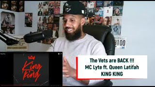 👑 RESPECT   MC Lyte ft Queen Latifah  King King REACTION [upl. by Trent]