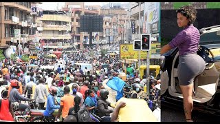 Downtown Kampala City Uganda 2024 [upl. by Hilario970]