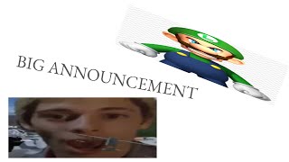 BIG ANNOUNCEMENT WATCH THIS [upl. by Arabrab]