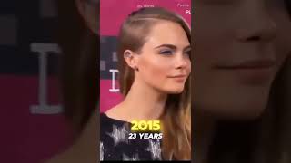 Cara Delevingne evolution 20102024 🤩⭐ shorts caradelivinge evolution celebrities [upl. by Aibar]