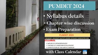 Presidency University Entrance Syllabus for Masters Degree 2024 [upl. by Gabi]