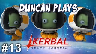 Kerbal Space Program  Part 13  Moon Base Alpha [upl. by Joana]