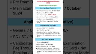 IBPS RRB Notification 2024 ibps rrb [upl. by Gnut]