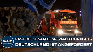 BRAND IM GRUNEWALD quotNahezu die gesamte Spezialtechnik die es in Deutschland gibt angefordertquot [upl. by Noirrad]